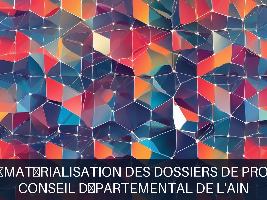 Illustration pour Conseil départemental de l'Ain: Accélération de la dématérialisation des dossiers de protection de l'enfance (Potentiel à Court Terme)
