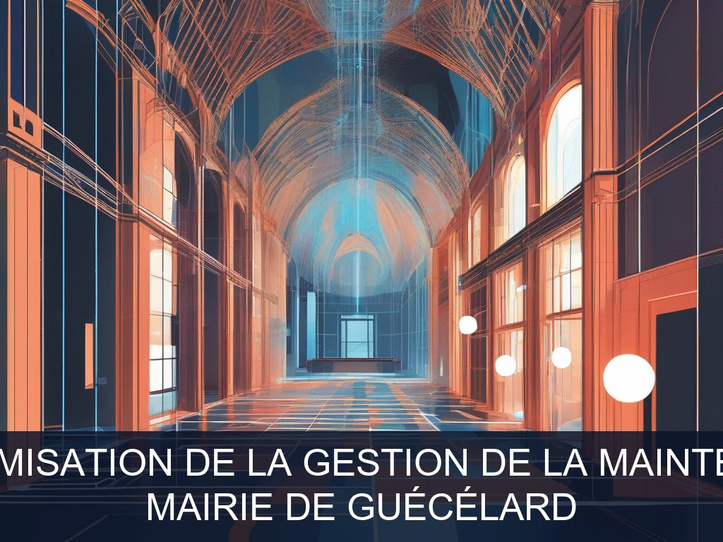 Illustration pour Mairie de Guécélard: Digitalisation et optimisation de la gestion de la maintenance des bâtiments