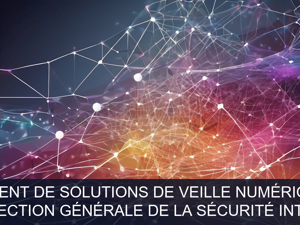Illustration pour DGSI (Direction Générale de la Sécurité Intérieure): Développement de solutions de veille numérique avancée (Opportunité Urgente)