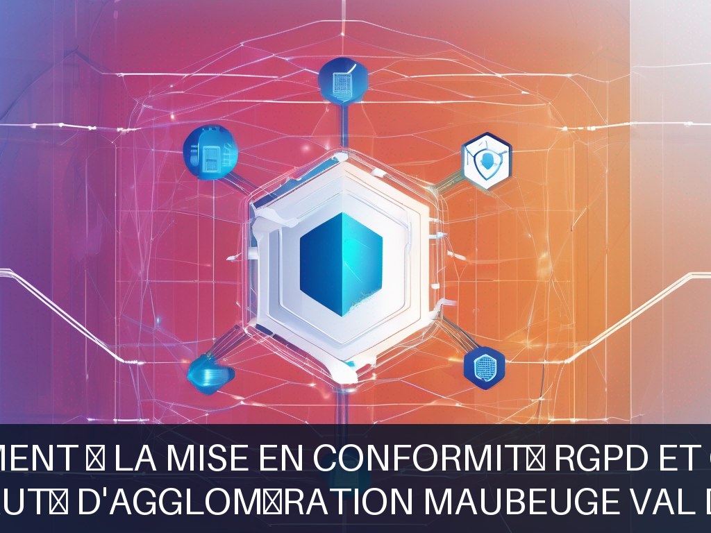 Illustration pour Communauté d'Agglomération Maubeuge Val de Sambre: Accompagnement à la mise en conformité RGPD et cybersécurité (Opportunité Urgente)