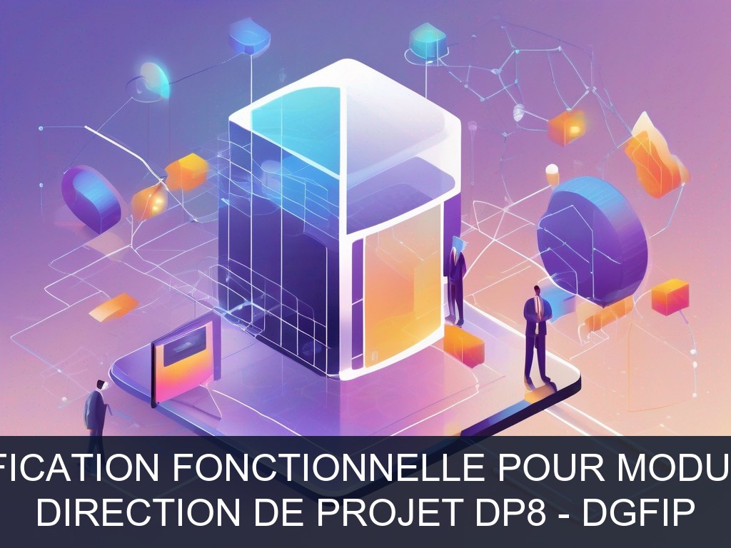 Illustration pour Direction de Projet DP8 - DGFiP: Conception et spécification fonctionnelle pour modules fiscaux intégrés (Potentiel à Court Terme)