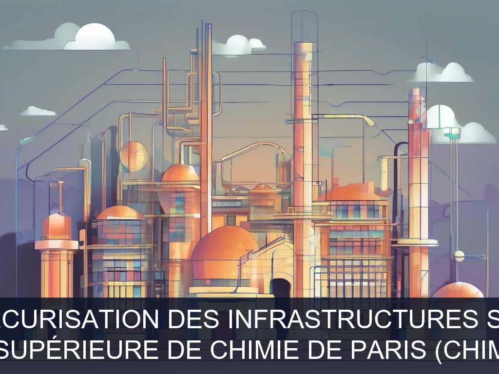 Illustration pour École Nationale Supérieure de Chimie de Paris (Chimie ParisTech-PSL): Modernisation et sécurisation des infrastructures systèmes et réseaux (Potentiel
