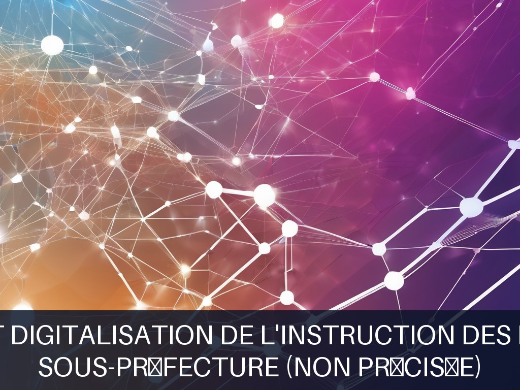 Illustration pour Sous-préfecture (non précisée): Automatisation et digitalisation de l'instruction des dossiers de séjour (Potentiel à Court Terme)