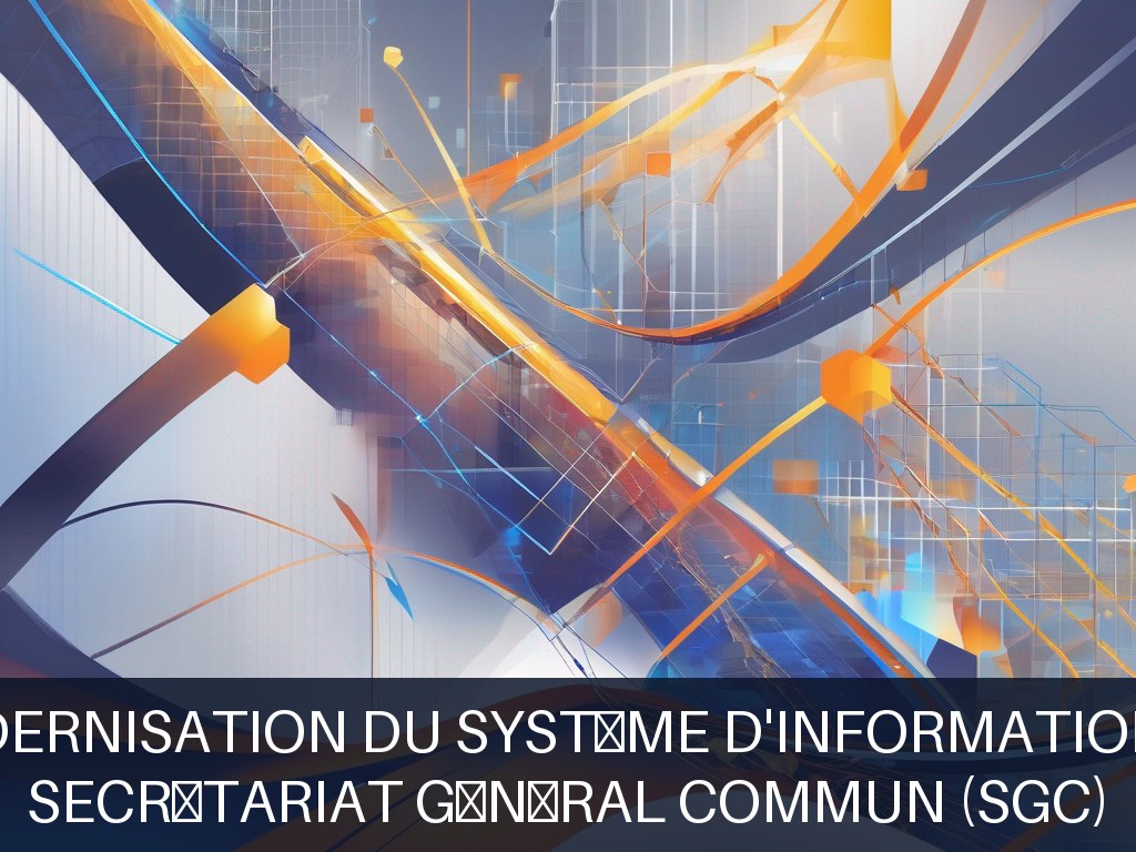 Illustration pour Secrétariat général commun (SGC): Modernisation du système d'information RH (Potentiel à Court Terme)