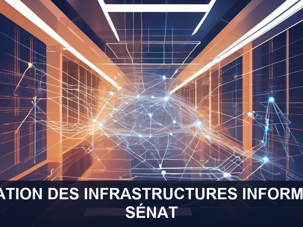Illustration pour Sénat: Optimisation des infrastructures informatiques