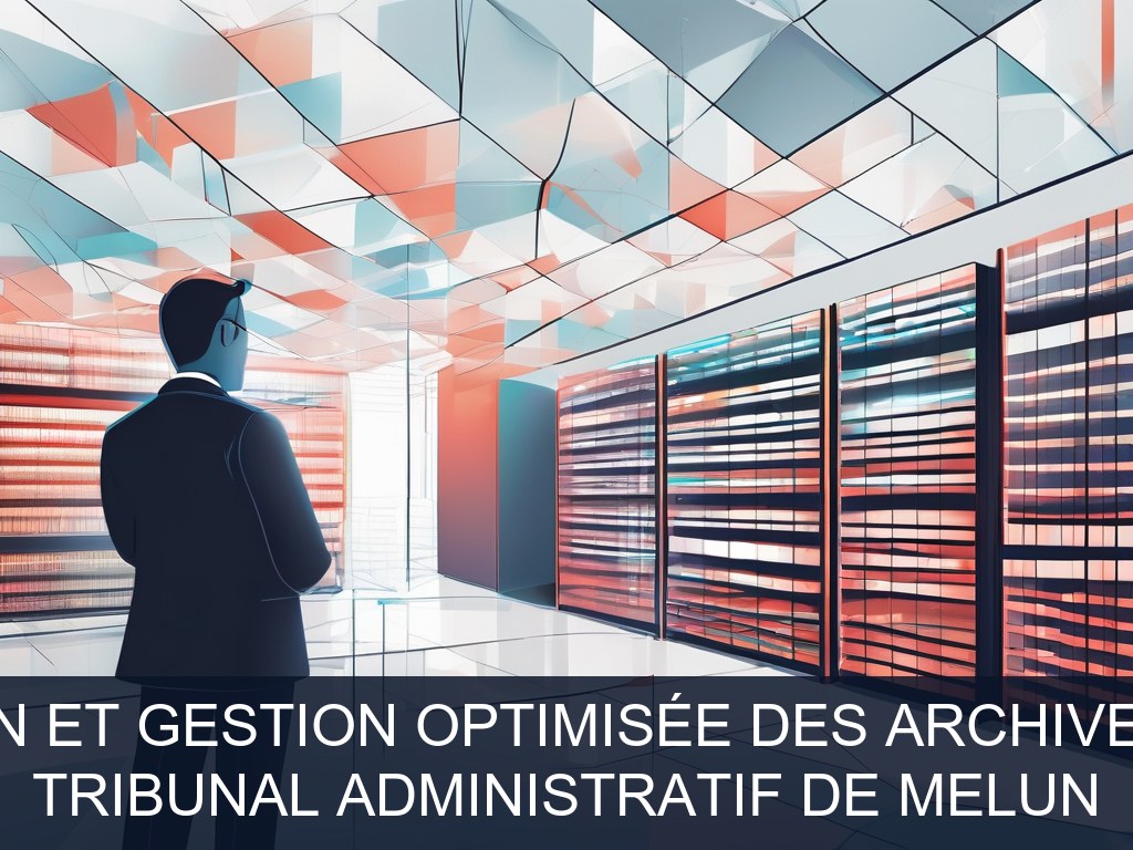 Illustration pour Tribunal administratif de Melun: Digitalisation et gestion optimisée des archives judiciaires
