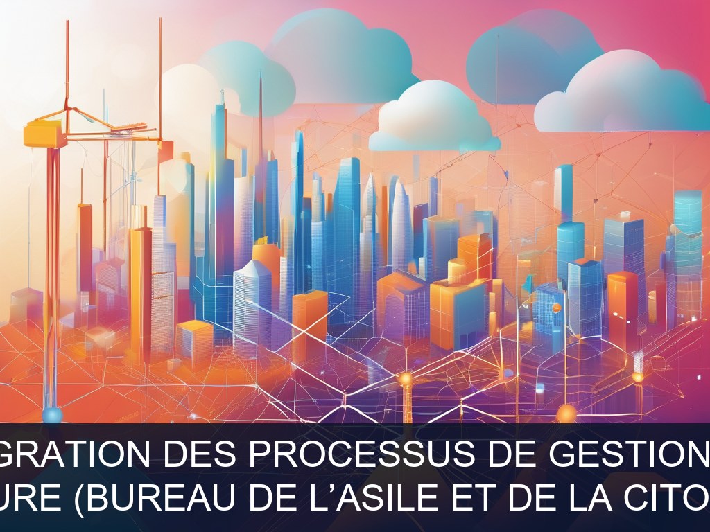 Illustration pour Préfecture (Bureau de l’asile et de la citoyenneté): Digitalisation et intégration des processus de gestion des demandes d’asile (Potentiel à Court Te