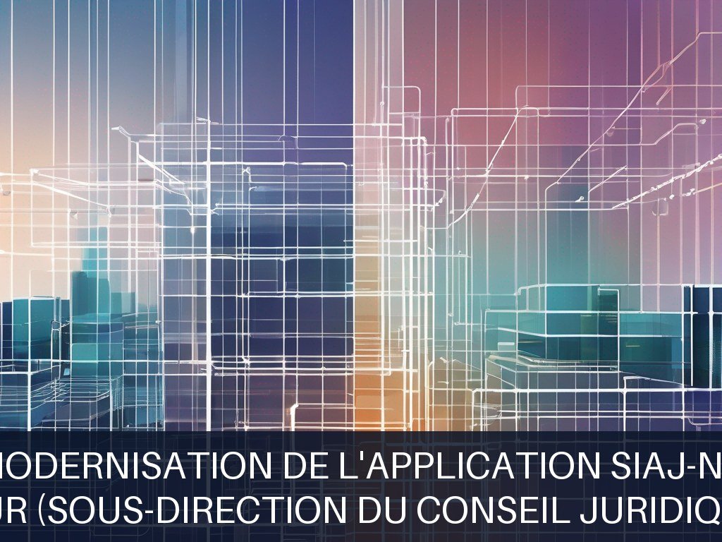 Illustration pour Ministère de l'Intérieur (sous-direction du conseil juridique et du contentieux): Modernisation de l'application SIAJ-NG (Potentiel à Court Terme)