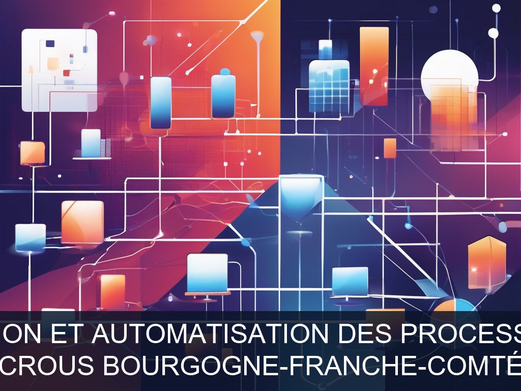 Illustration pour Crous Bourgogne-Franche-Comté: Digitalisation et automatisation des processus d'achat (Potentiel à Court Terme)