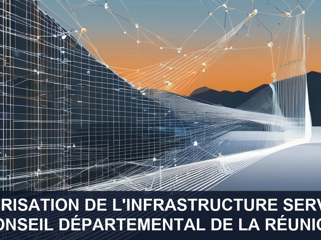 Illustration pour Conseil Départemental de la Réunion: Modernisation et sécurisation de l'infrastructure serveur et de sauvegarde