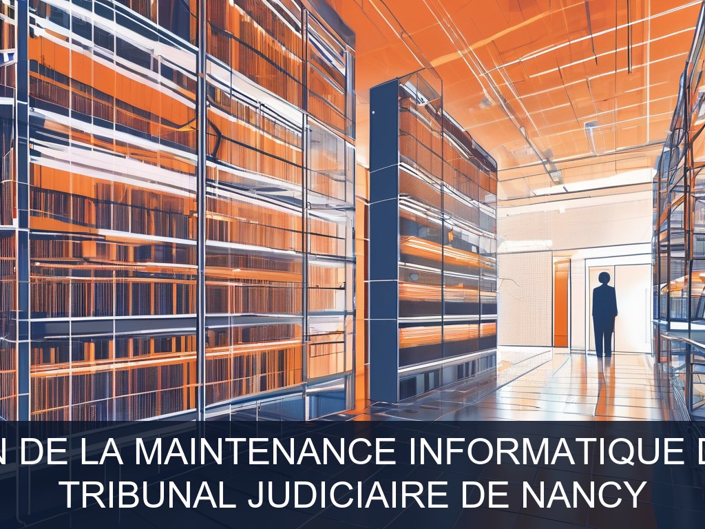 Illustration pour Tribunal judiciaire de Nancy: Optimisation de la maintenance informatique de proximité (Potentiel à Court Terme)