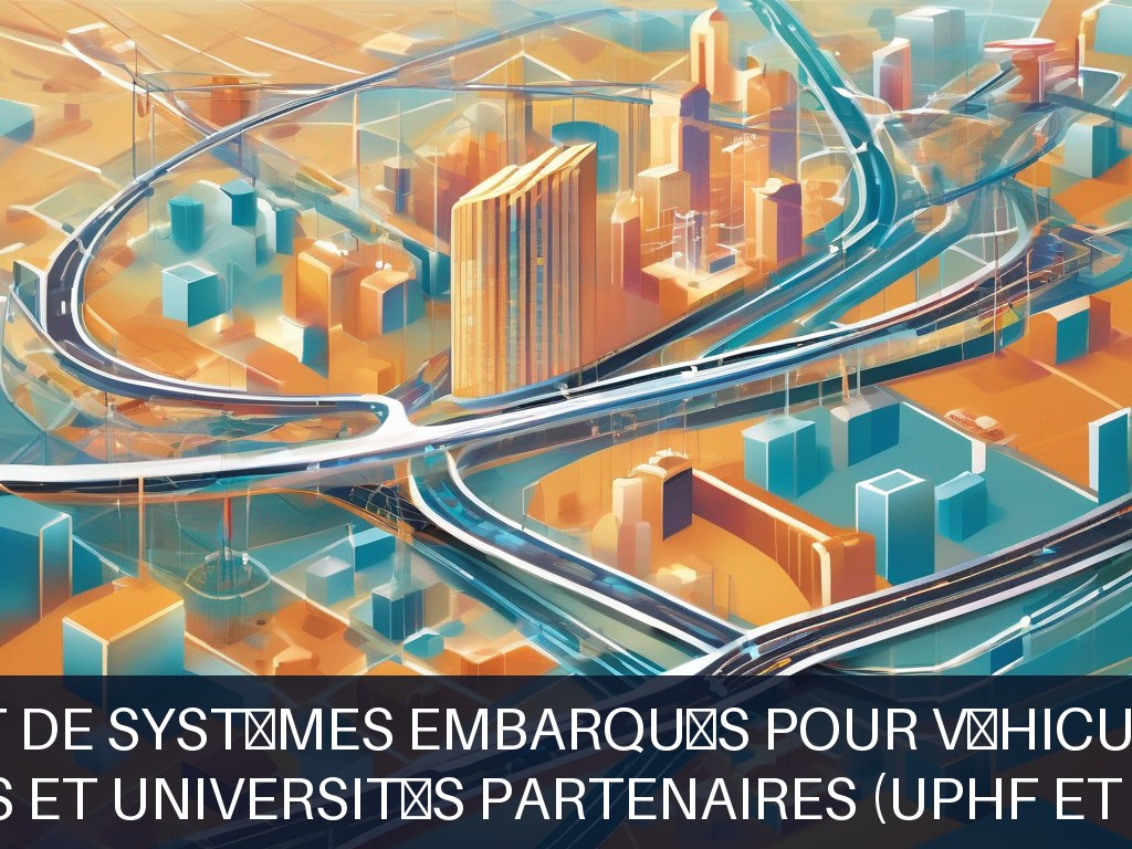 Illustration pour CNRS et Universités partenaires (UPHF et UTC): Développement de systèmes embarqués pour véhicules autonomes