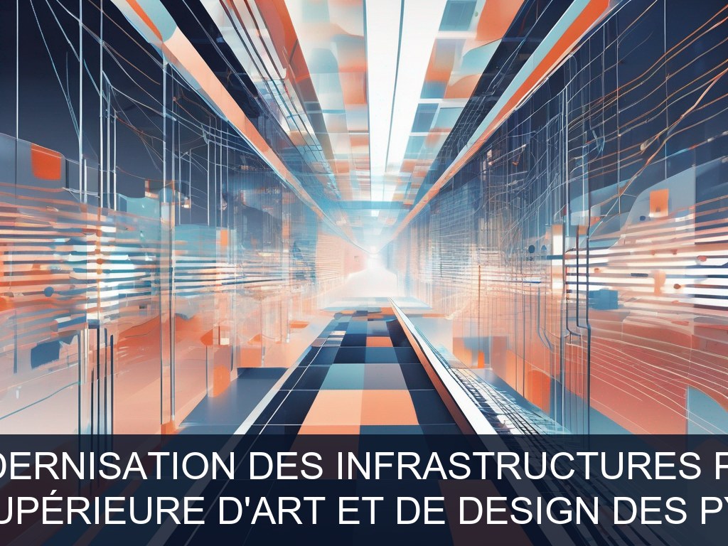 Illustration pour École supérieure d'art et de design des Pyrénées: Maintenance et modernisation des infrastructures PAO et informatique (Potentiel à Court Terme)