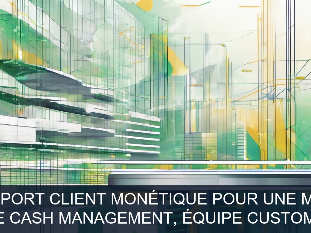 Illustration pour BNP Paribas - Filière Cash Management, équipe Customer Success AXEPTA: Optimisation du support client monétique pour une meilleure réactivité (Potenti