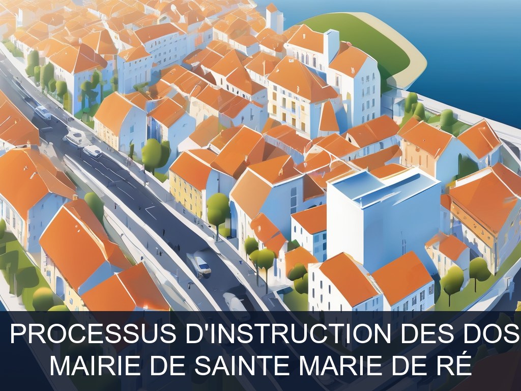 Illustration pour Mairie de Sainte Marie de Ré: Modernisation du processus d'instruction des dossiers d'urbanisme