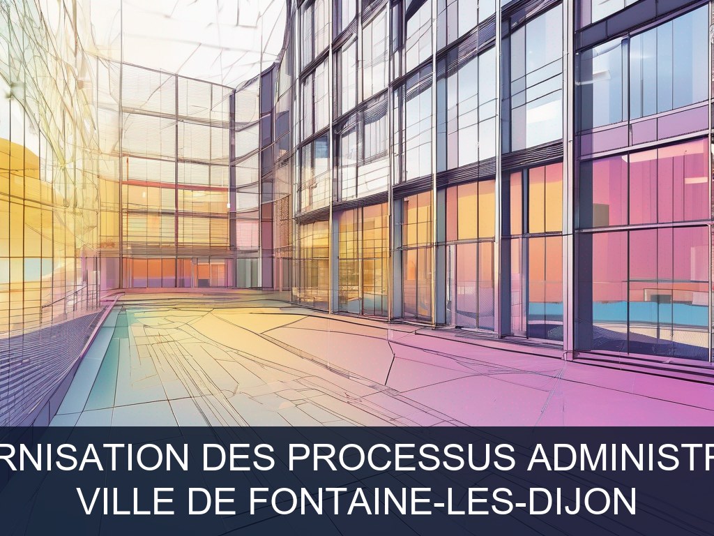 Illustration pour Ville de Fontaine-les-Dijon: Modernisation des processus administratifs
