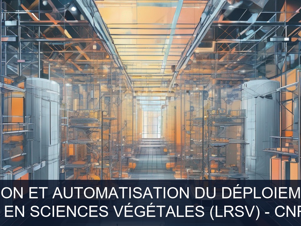 Illustration pour Laboratoire de Recherche en Sciences Végétales (LRSV) - CNRS / Université de Toulouse: Modernisation et automatisation du déploiement logiciel (Potent