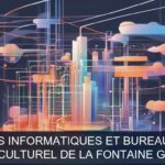 Illustration pour Centre social et culturel de la Fontaine Gueffier - Bagneux: Modernisation des outils informatiques et bureautiques du centre social