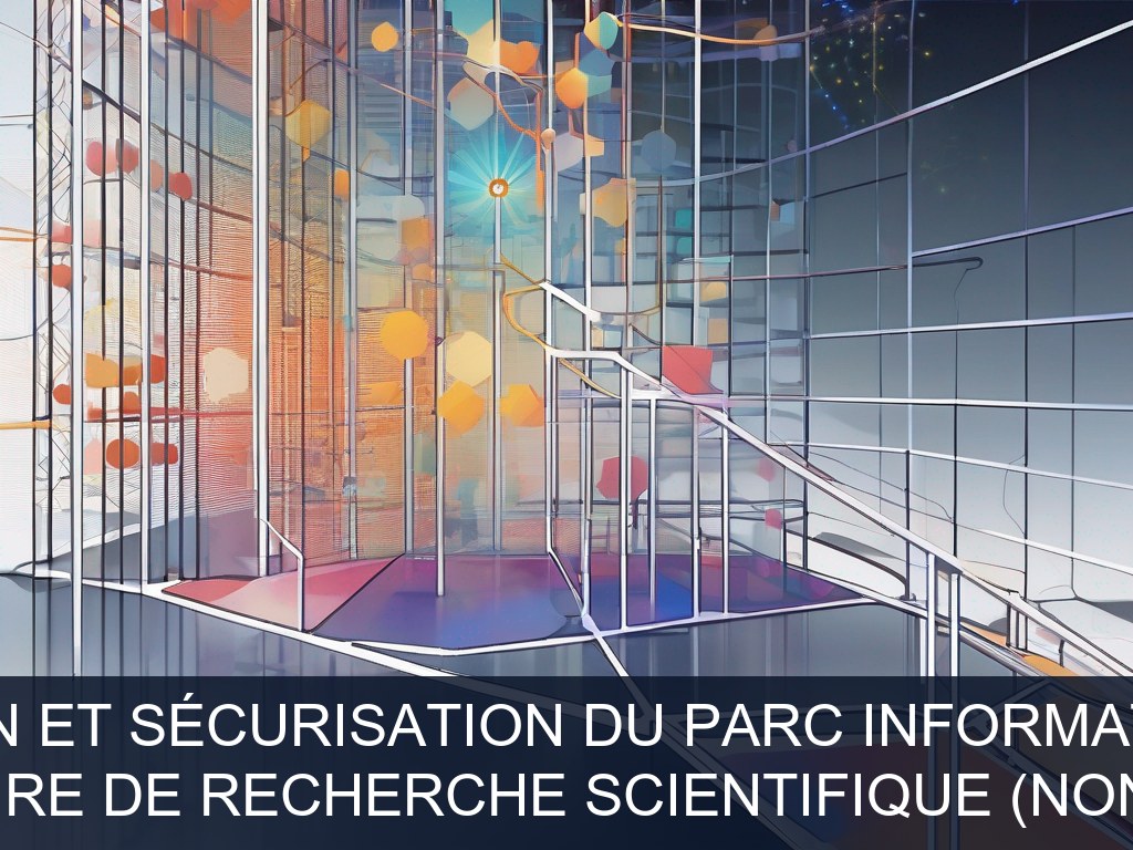 Illustration pour Laboratoire de recherche scientifique (non spécifié): Modernisation et sécurisation du parc informatique multi-OS (Potentiel à Court Terme)