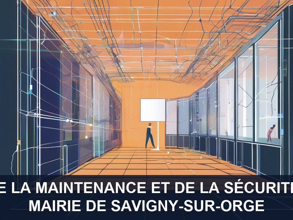 Illustration pour Mairie de Savigny-sur-Orge: Optimisation de la maintenance et de la sécurité informatique
