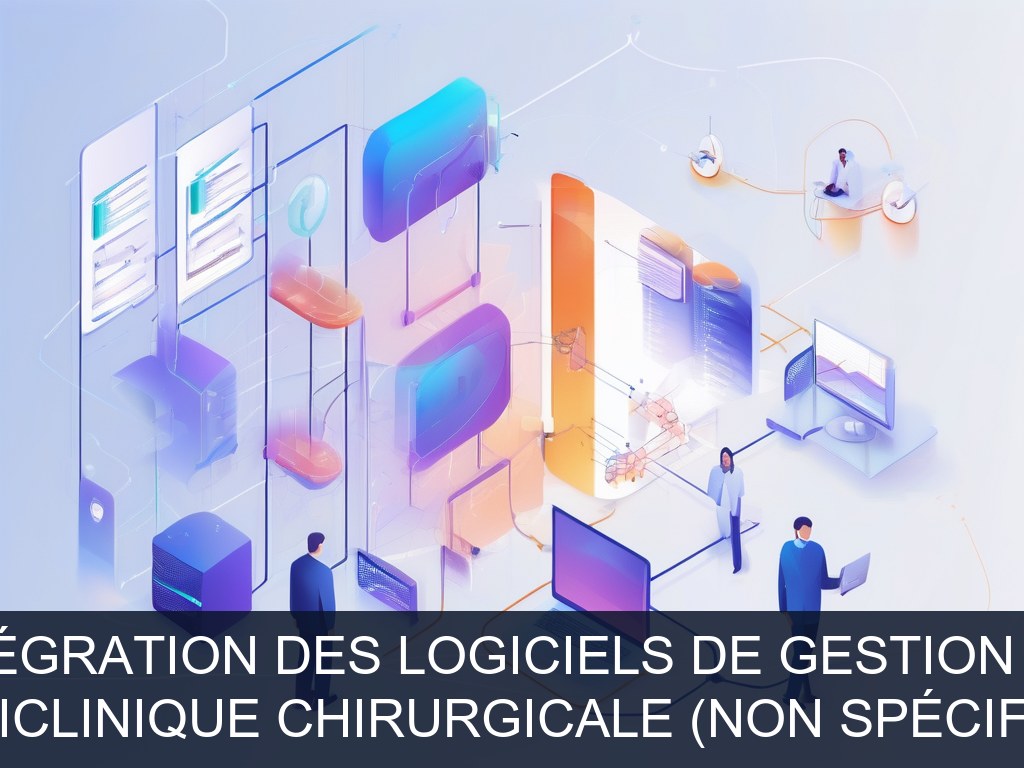 Illustration pour Policlinique chirurgicale (non spécifiée): Optimisation et intégration des logiciels de gestion des consultations (Potentiel à Court Terme)