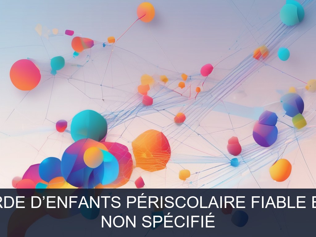Illustration pour Non spécifié: Service de garde d’enfants périscolaire fiable et bienveillant (Potentiel à Court Terme)