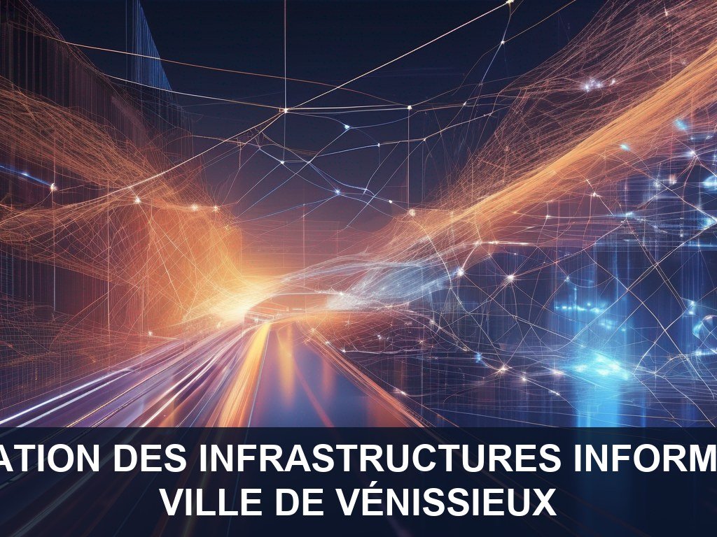 Illustration pour Ville de Vénissieux: Optimisation des Infrastructures Informatiques