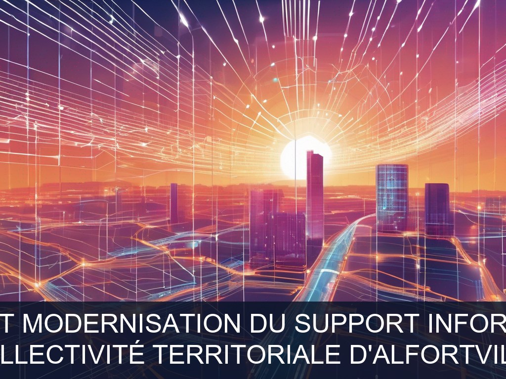 Illustration pour Collectivité territoriale d'Alfortville: Optimisation et modernisation du support informatique local (Potentiel à Court Terme)