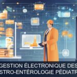 Illustration pour Service de Gastro-entérologie pédiatrique - Hôpital: Optimisation de la gestion électronique des dossiers patients (Potentiel à Court Terme)