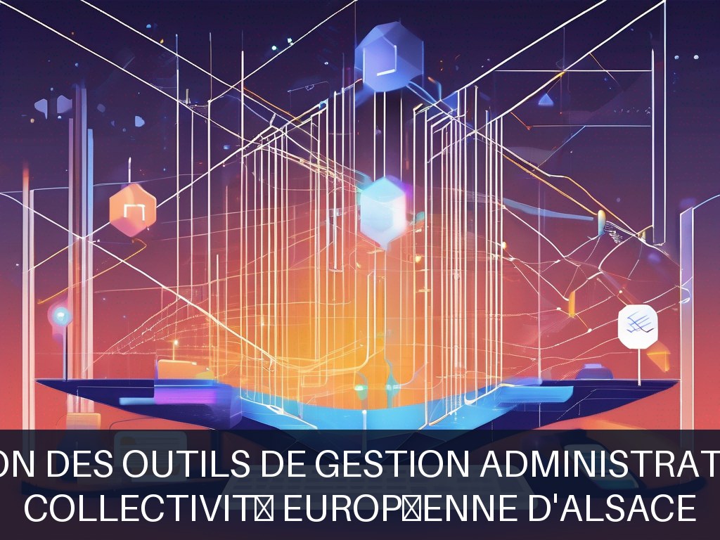 Illustration pour Collectivité Européenne d'Alsace: Modernisation des outils de gestion administrative et de suivi (Potentiel à Court Terme)