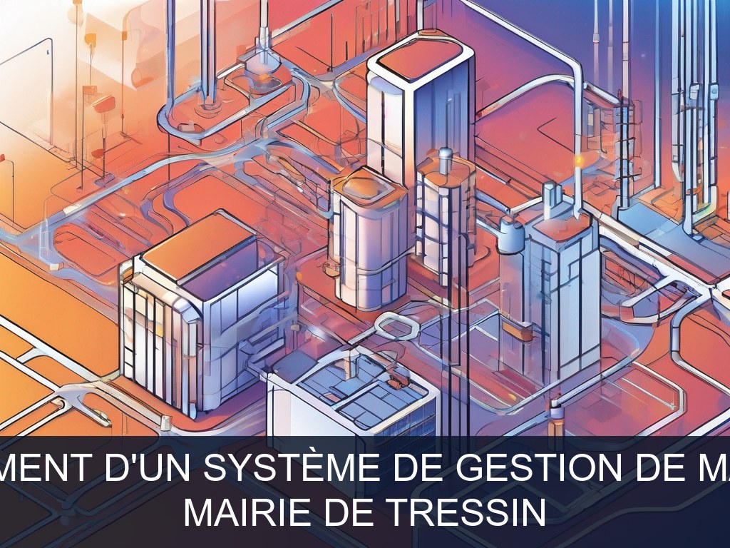 Illustration pour Mairie de Tressin: Développement d'un système de gestion de maintenance