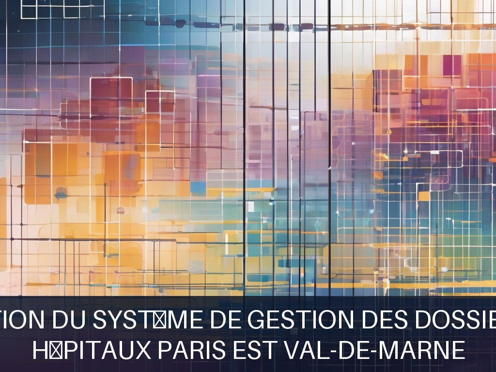 Illustration pour Hôpitaux Paris Est Val-de-Marne: Modernisation du système de gestion des dossiers patients