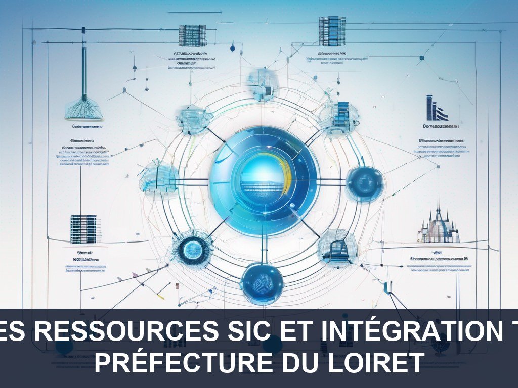 Illustration pour Préfecture du Loiret: Optimisation des Ressources SIC et Intégration Technologique