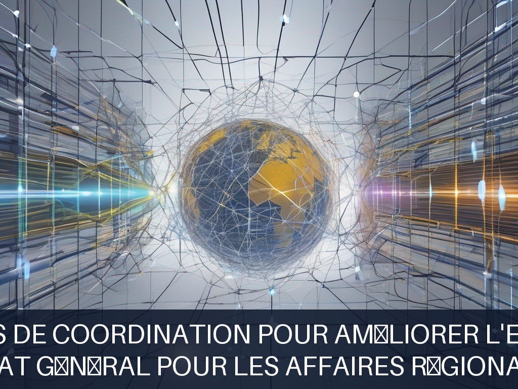 Illustration pour Secrétariat Général pour les Affaires Régionales (SGAR): Modernisation des outils de coordination pour améliorer l'efficacité opérationnelle