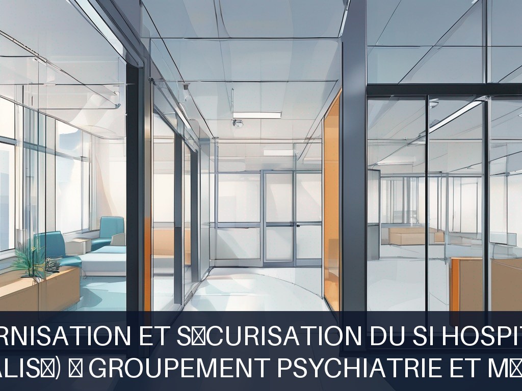 Illustration pour CHS (Centre Hospitalier Spécialisé) – Groupement Psychiatrie et Médico-Social (GPMS) Doubs-Jura: Modernisation et sécurisation du SI hospitalier (Pote