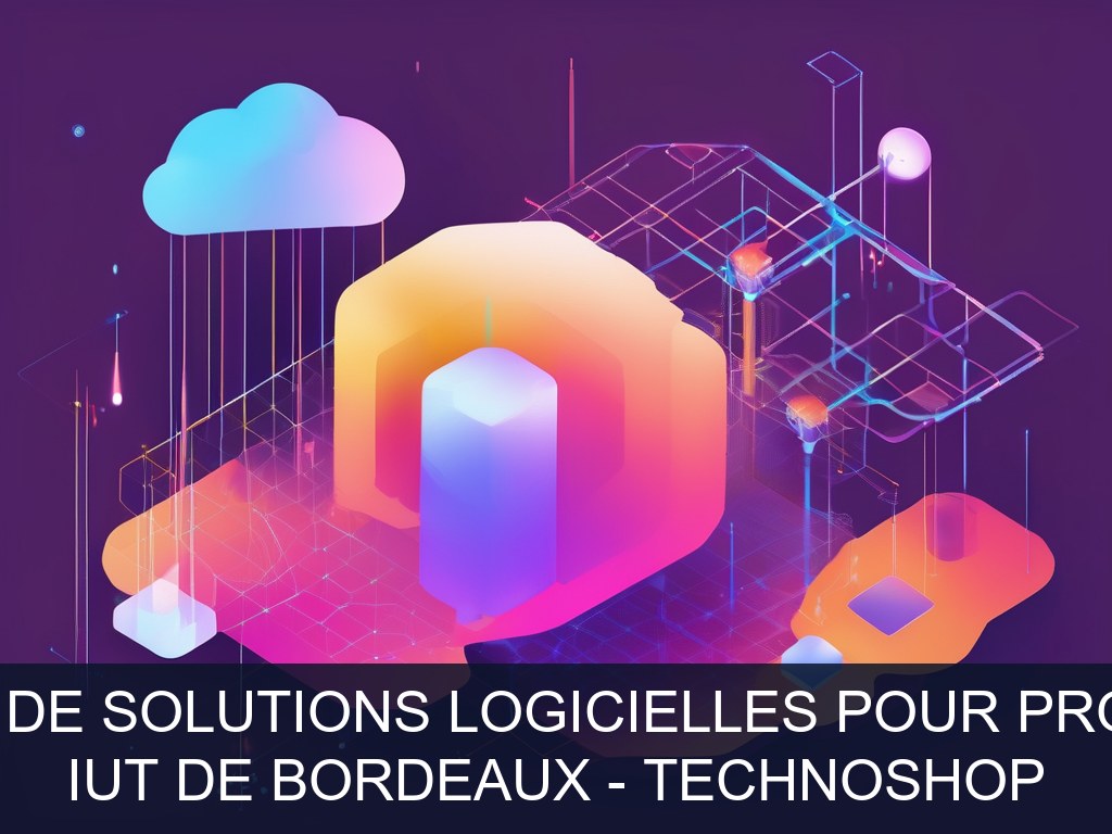 Illustration pour IUT de Bordeaux - TechnoShop: Développement de solutions logicielles pour projets innovants (Opportunité Urgente)