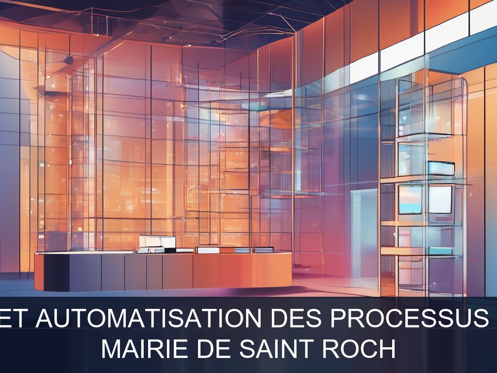 Illustration pour Mairie de Saint Roch: Digitalisation et automatisation des processus administratifs