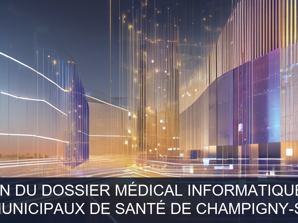 Illustration pour Centres Municipaux de Santé de Champigny-sur-Marne: Optimisation et intégration du dossier médical informatique pour les soins dentaires (Potentiel à