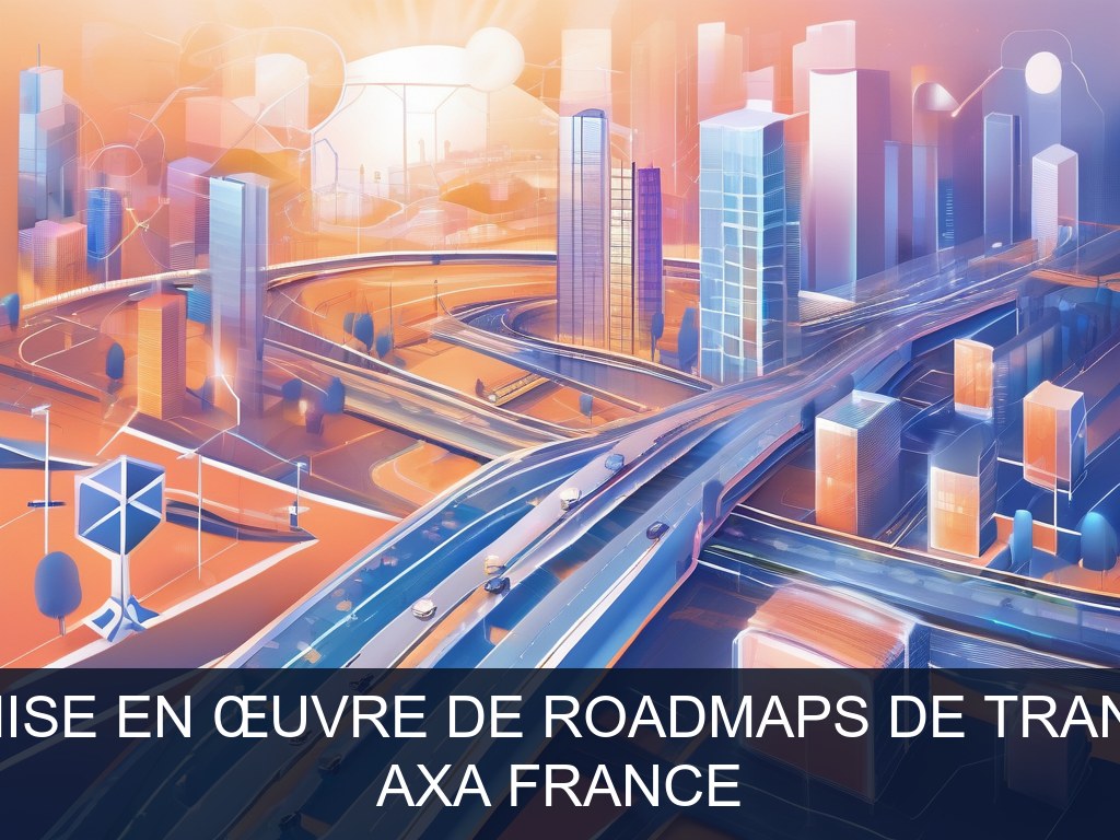 Illustration pour AXA France: Définition et mise en œuvre de roadmaps de transformation SI (Potentiel à Court Terme)