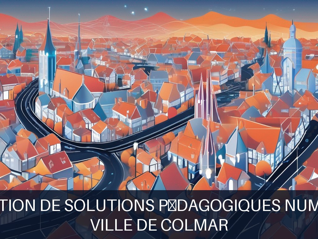 Illustration pour Ville de Colmar: Intégration de solutions pédagogiques numériques