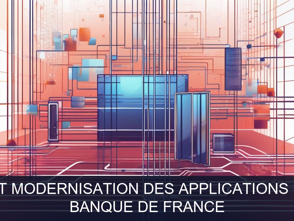 Illustration pour Banque de France: Maintenance et modernisation des applications mainframe MVS (Potentiel à Court Terme)
