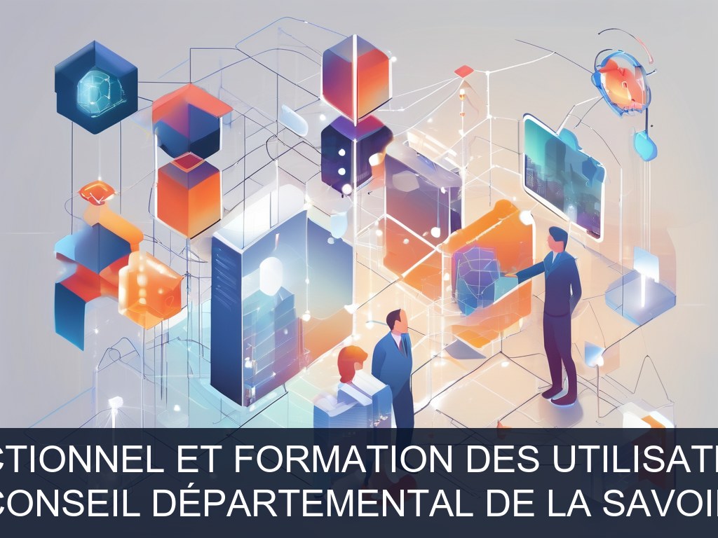 Illustration pour Conseil Départemental de la Savoie: Accompagnement fonctionnel et formation des utilisateurs en action sociale (Potentiel à Court Terme)