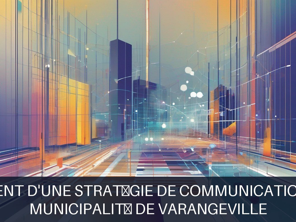 Illustration pour Municipalité de Varangeville: Développement d'une stratégie de communication numérique (Potentiel à Court Terme)