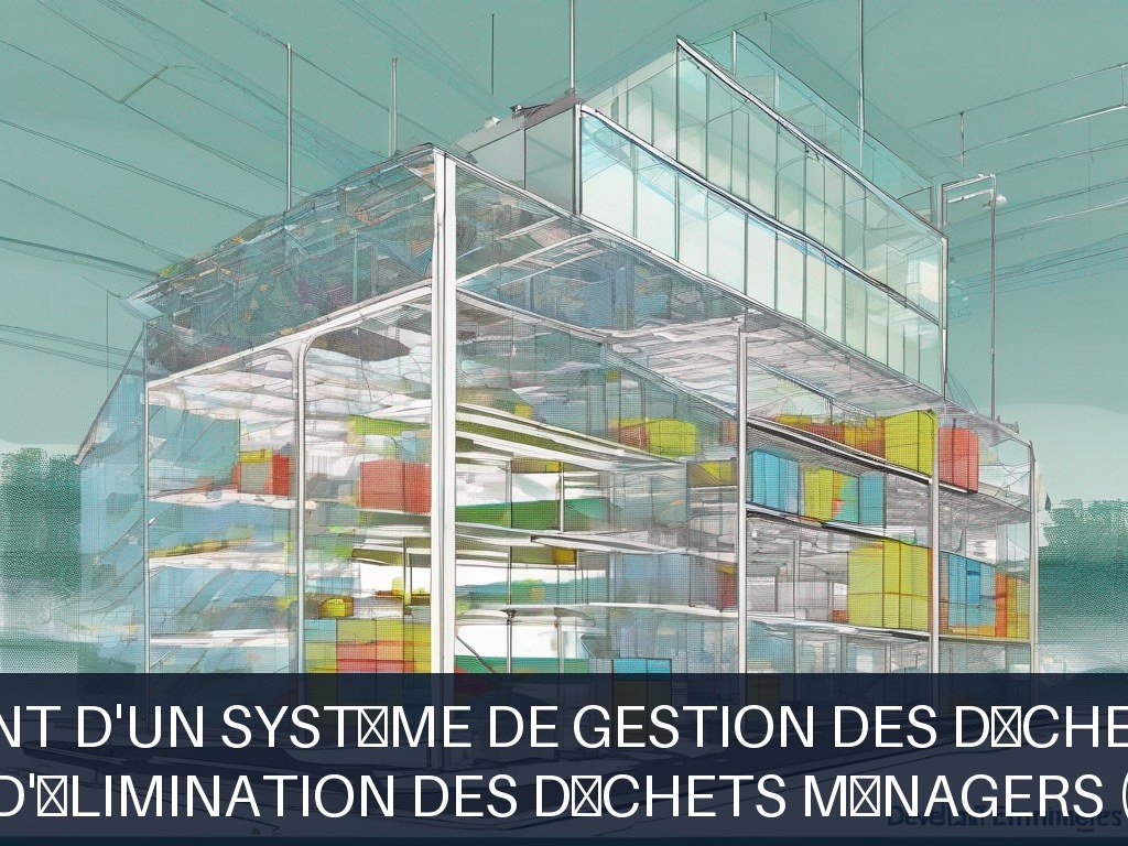 Illustration pour Syndicat départemental d'élimination des déchets ménagers (SYDED) de la Haute-Vienne: Développement d'un système de gestion des déchets numérique (Pot