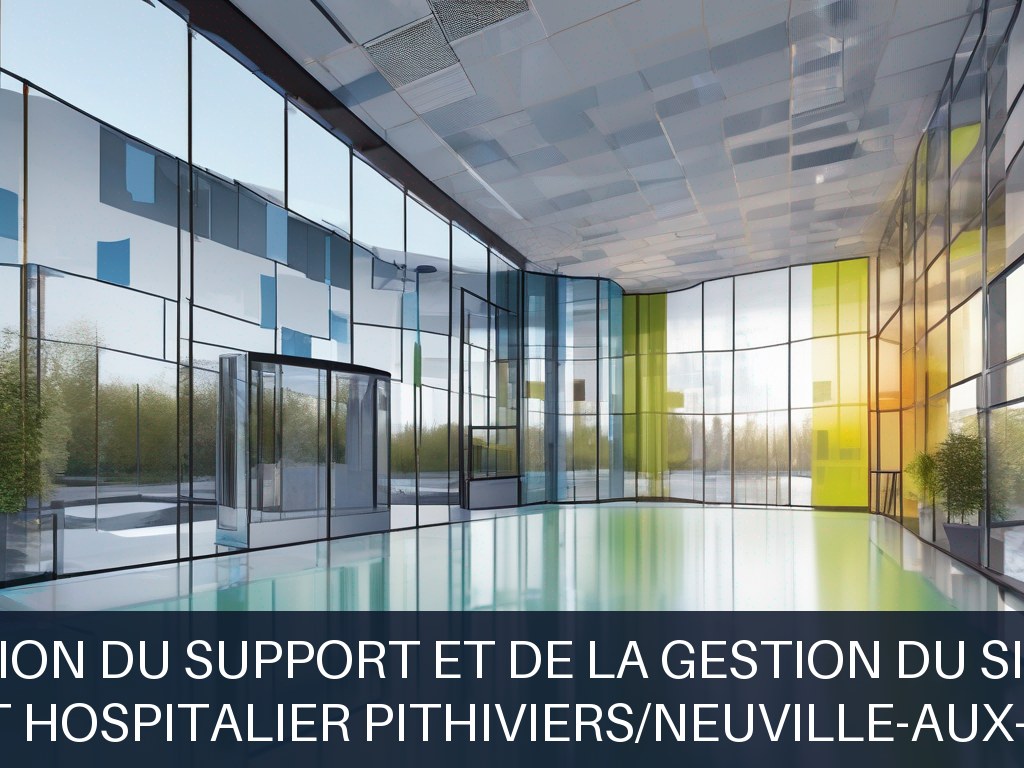 Illustration pour Groupement Hospitalier Pithiviers/Neuville-aux-Bois (GHT 45): Modernisation du support et de la gestion du SI hospitalier (Opportunité Urgente)