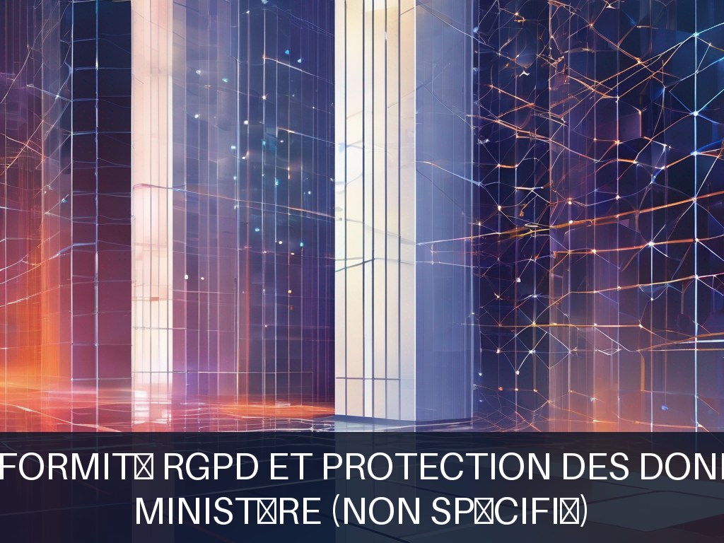 Illustration pour Ministère (non spécifié): Conformité RGPD et Protection des Données (Opportunité Urgente)