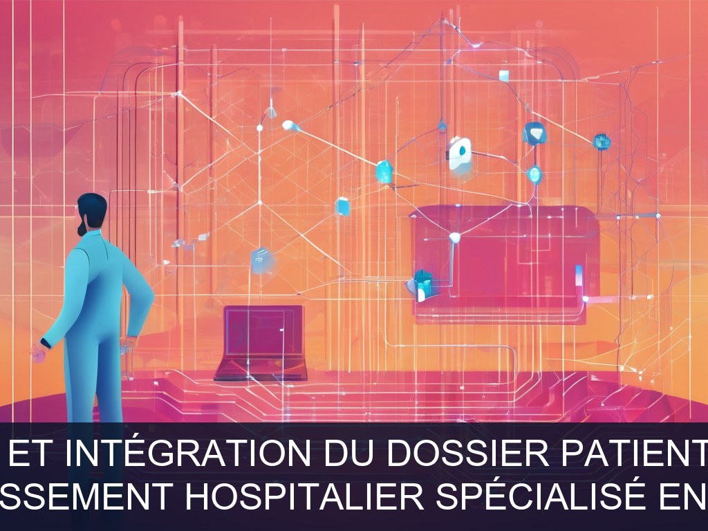 Illustration pour Non spécifié (probablement un établissement hospitalier spécialisé en maladies infectieuses et tropicales): Optimisation et intégration du dossier pat
