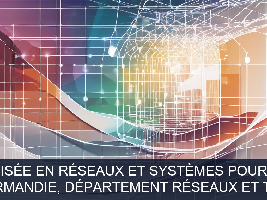 Illustration pour IUT Grand-Ouest Normandie, département Réseaux et Télécommunications: Formation spécialisée en réseaux et systèmes pour le secteur public (Potentiel à