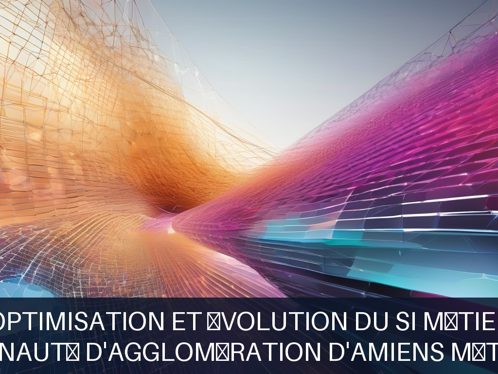 Illustration pour Communauté d'Agglomération d'Amiens Métropole: Optimisation et évolution du SI métier (Potentiel à Court Terme)