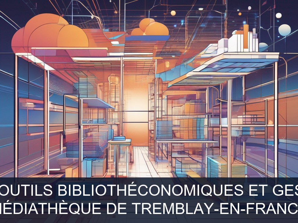 Illustration pour Médiathèque de Tremblay-en-France: Modernisation des outils bibliothéconomiques et gestion documentaire (Potentiel à Court Terme)